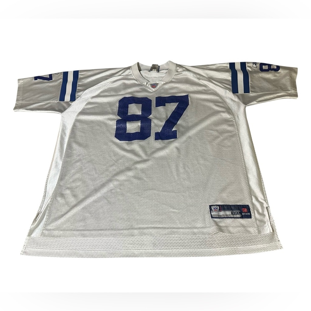 Authentic Reebok Indianapolis Colts Reggie Wayne Away Jersey Size 3XL - Picture 1 of 11